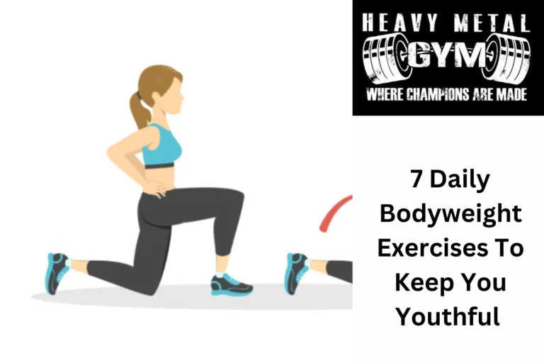 7 Daily Bodyweight Exercises To Keep You Youthful 