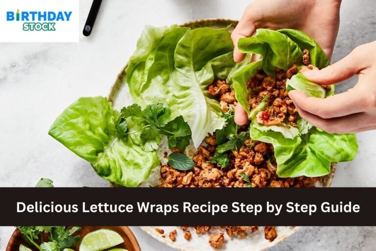 Delicious Lettuce Wraps Recipe