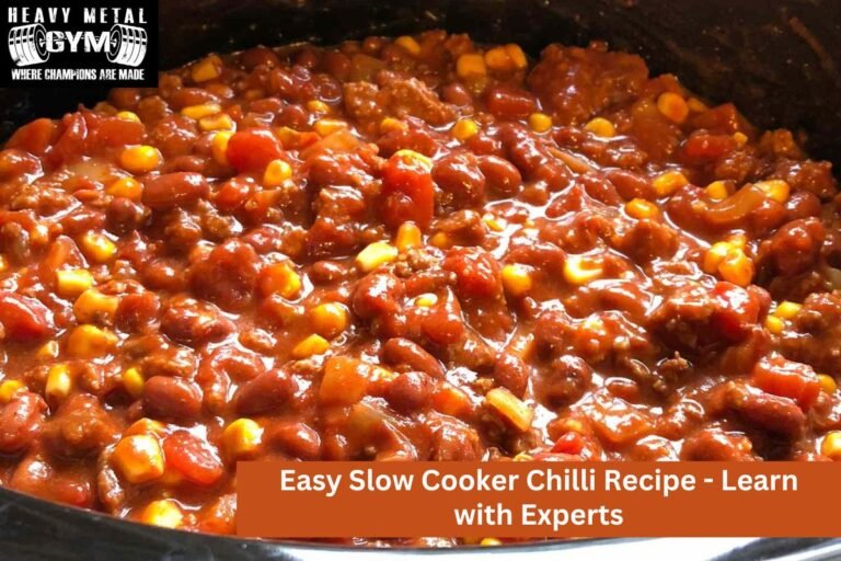 Easy Slow Cooker Chilli Recipe - Learn with Experts