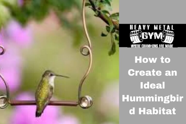 How to Create an Ideal Hummingbird Habitat